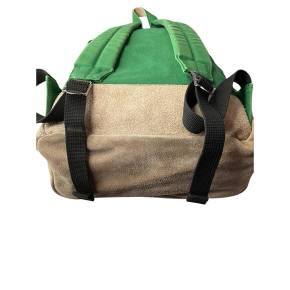 Vivienne Westwood Anglomania green canvas backpack - Picture 4 of 5